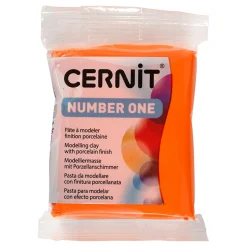 Cernit Boetseerklei Oranje, 56 gram>Creativ Company Hot