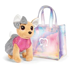 Simba Chi Chi Love Shimmer Knuffelhond in Tas Hot