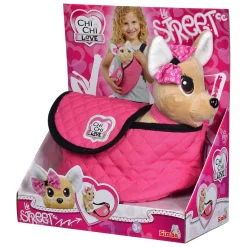 Chi Chi Love Street Knuffelhond in Draagtas-Simba Clearance