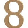 Creativ Company Cijfer 8 MDF 13cm, 1st. Outlet