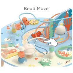 Houten Activiteitentafel Onderwaterwereld, 3dlg.-Classic World Online