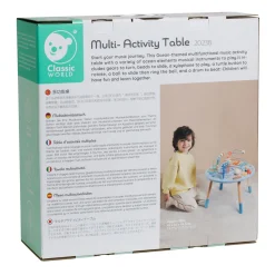 Houten Activiteitentafel Onderwaterwereld, 3dlg.-Classic World Online