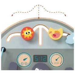 Classic World Houten Activiteitenbord Verkeer Discount