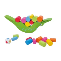 Houten Balansspel Krokodil, 20dlg.-Classic World Best