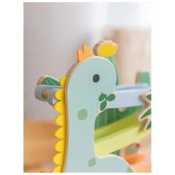 Houten Ballenbaan Dinosaurus, 4dlg.-Classic World New