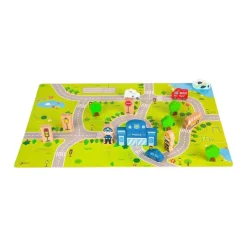 Houten Blokken Stad, 120dlg.-Classic World Online