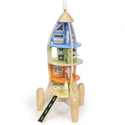 Classic World Houten Bouw Raket, 51dlg. New