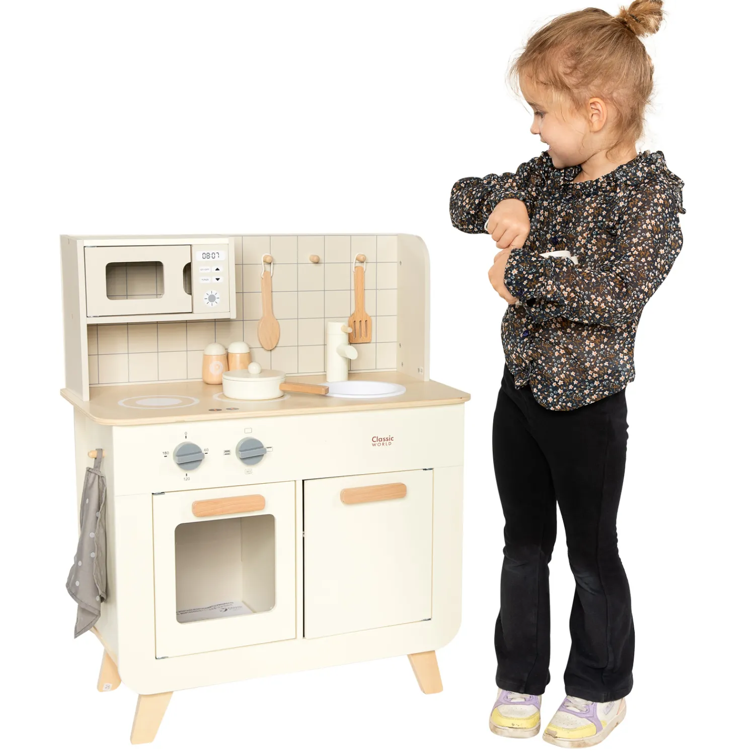 Houten Chef's Speelkeuken, 11dlg.-Classic World