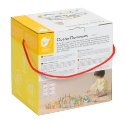 Houten Domino Oceaan, 100dlg.-Classic World Outlet
