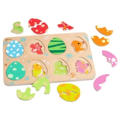 Classic World Houten Inlegpuzzel Dinosaurus, 25st. Best