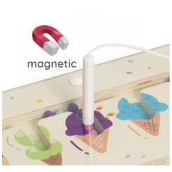 Houten Kleuren Match Spel Ijsjes Magnetisch-Classic World Sale