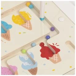 Houten Kleuren Match Spel Ijsjes Magnetisch-Classic World Sale