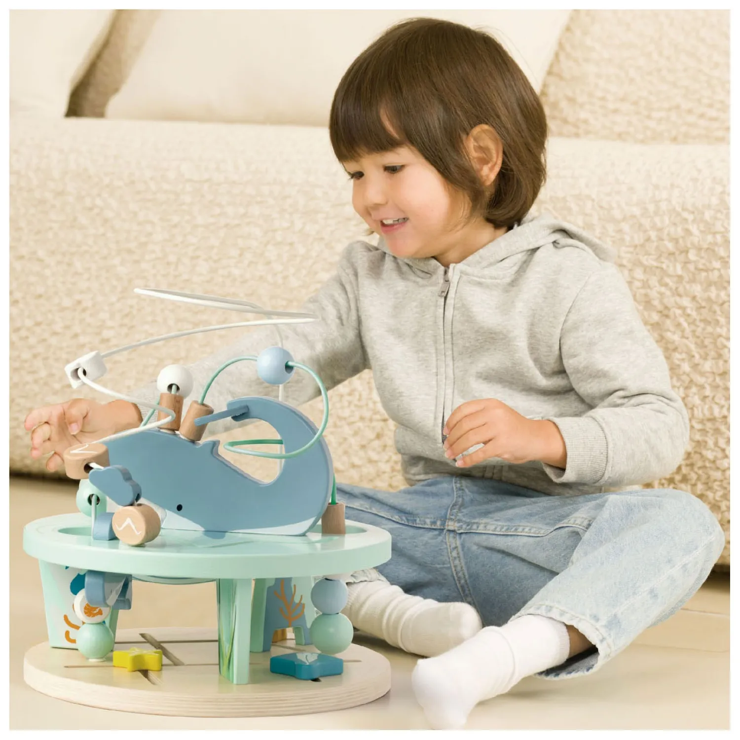 Houten Motoriekspiraal Onderwaterwereld>Classic World Hot