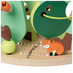 Classic World Houten Motoriekspiraal Bos, 5dlg. Discount