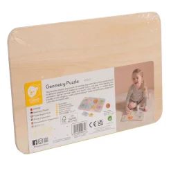 Houten Noppelpuzzel Vormen, 8st.-Classic World Clearance