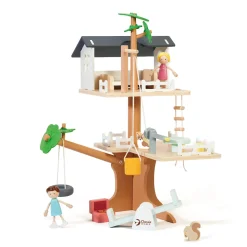 Classic World Houten Poppenhuis Boomhut, 31dlg. Discount