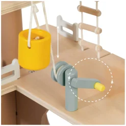 Classic World Houten Poppenhuis Boomhut, 31dlg. Discount