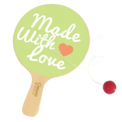 Houten Racket met Bal aan Koord-Classic World Hot