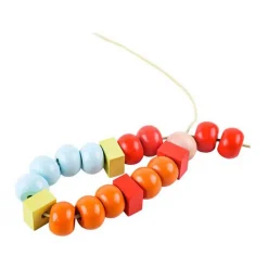 Houten Rijgkralen, 90dlg.><noscript><img width=