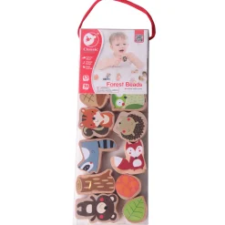 Houten Rijgkralen Bosdieren-Classic World Discount