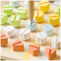 Houten Schroefbord Coordinatie Spel, 27dlg.-Classic World Best