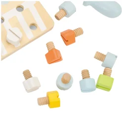 Houten Schroefbord Coordinatie Spel, 27dlg.-Classic World Best