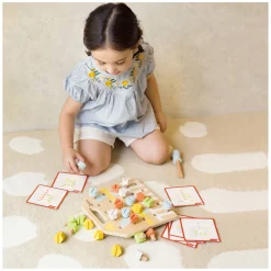 Houten Schroefbord Coordinatie Spel, 27dlg.-Classic World Best