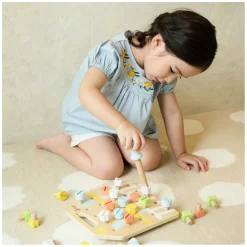 Houten Schroefbord Coordinatie Spel, 27dlg.-Classic World Best