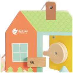 Houten Slot Openen Vormenspel, 11dlg.-Classic World Online