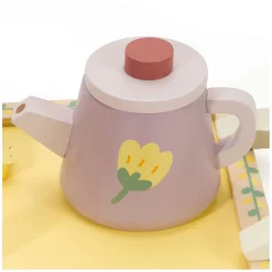 Houten Theeset Grace met Dienblad, 14dlg.-Classic World Sale