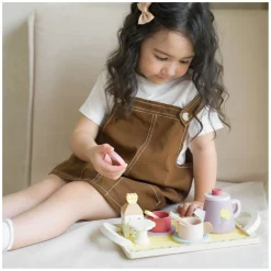 Houten Theeset Grace met Dienblad, 14dlg.-Classic World Sale