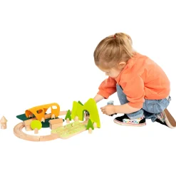 Classic World Houten Treinbaan Speelset, 40dlg. Outlet