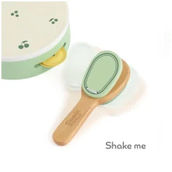 Houten Vintage Muziekinstrumenten Set, 5dlg.-Classic World Sale