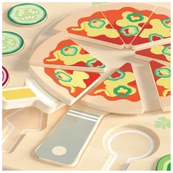 Houten Vormenpuzzel Pizza, 22st.><noscript><img width=