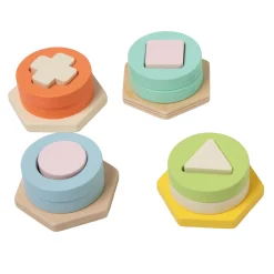 Classic World Houten Vormen Matchen Spel