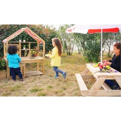 Outdoor Kinderkeuken XL Hout>Classic World Clearance