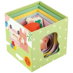 Stapelblokken met Bosdieren, 10dlg.-Classic World New