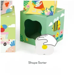 Stapelblokken met Bosdieren, 10dlg.-Classic World New