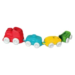 Baby - Clemmy Sensory Trein met Soft Blokken, 12dlg.>Clementoni Discount