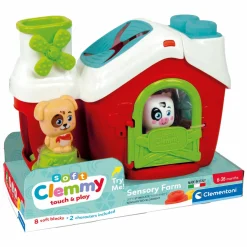 Baby - Clemmy Sensory Boerderij met Soft Blokken, 11dlg.>Clementoni Discount