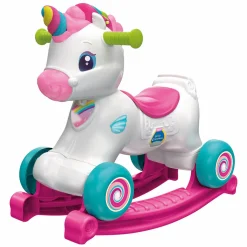 Baby - Eenhoorn Hobbelpaardje 3in1-Clementoni Discount