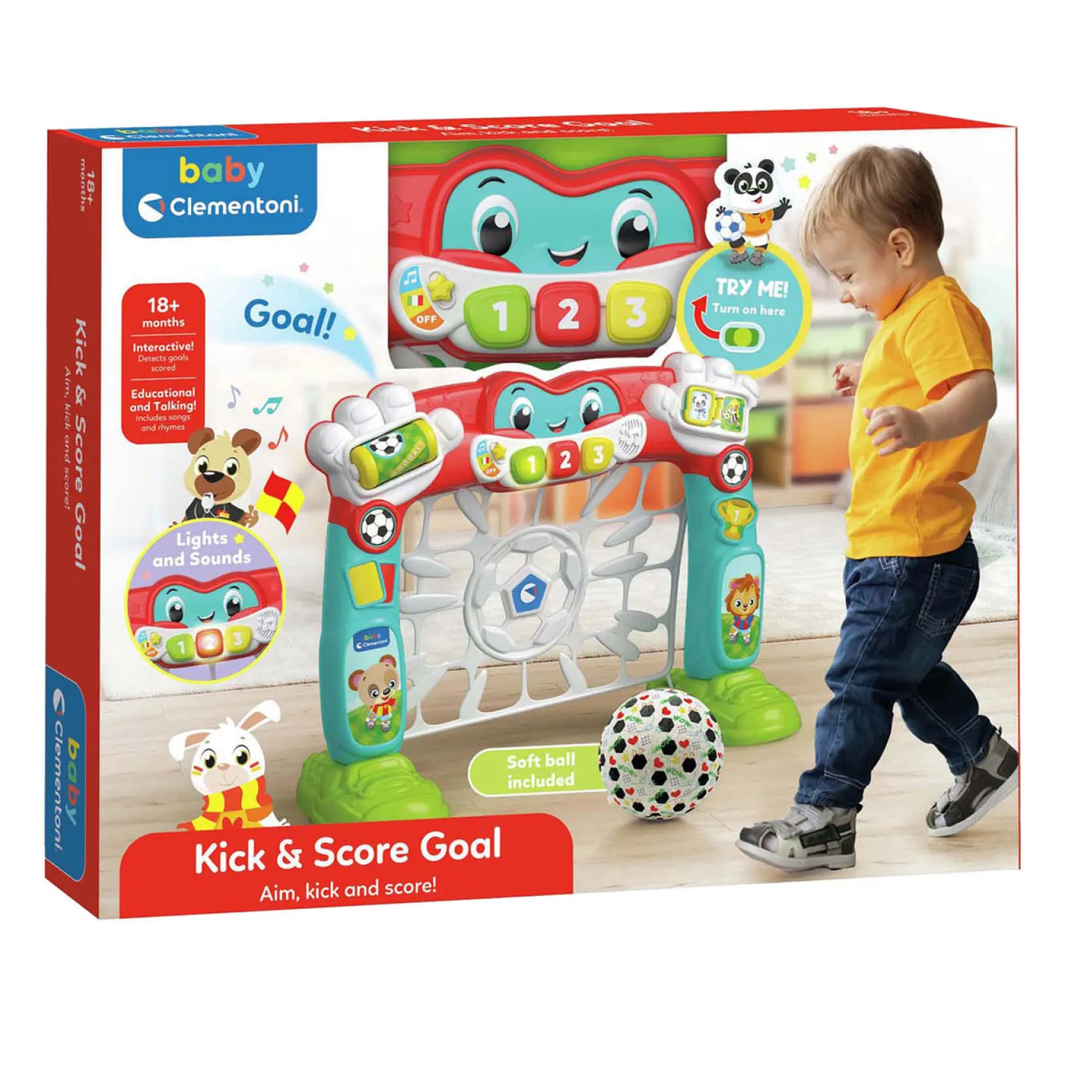 Baby - Mijn Eerste Voetbaldoel>Clementoni Sale