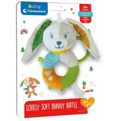 Baby - Pluchen Rammelaar Konijn>Clementoni Discount