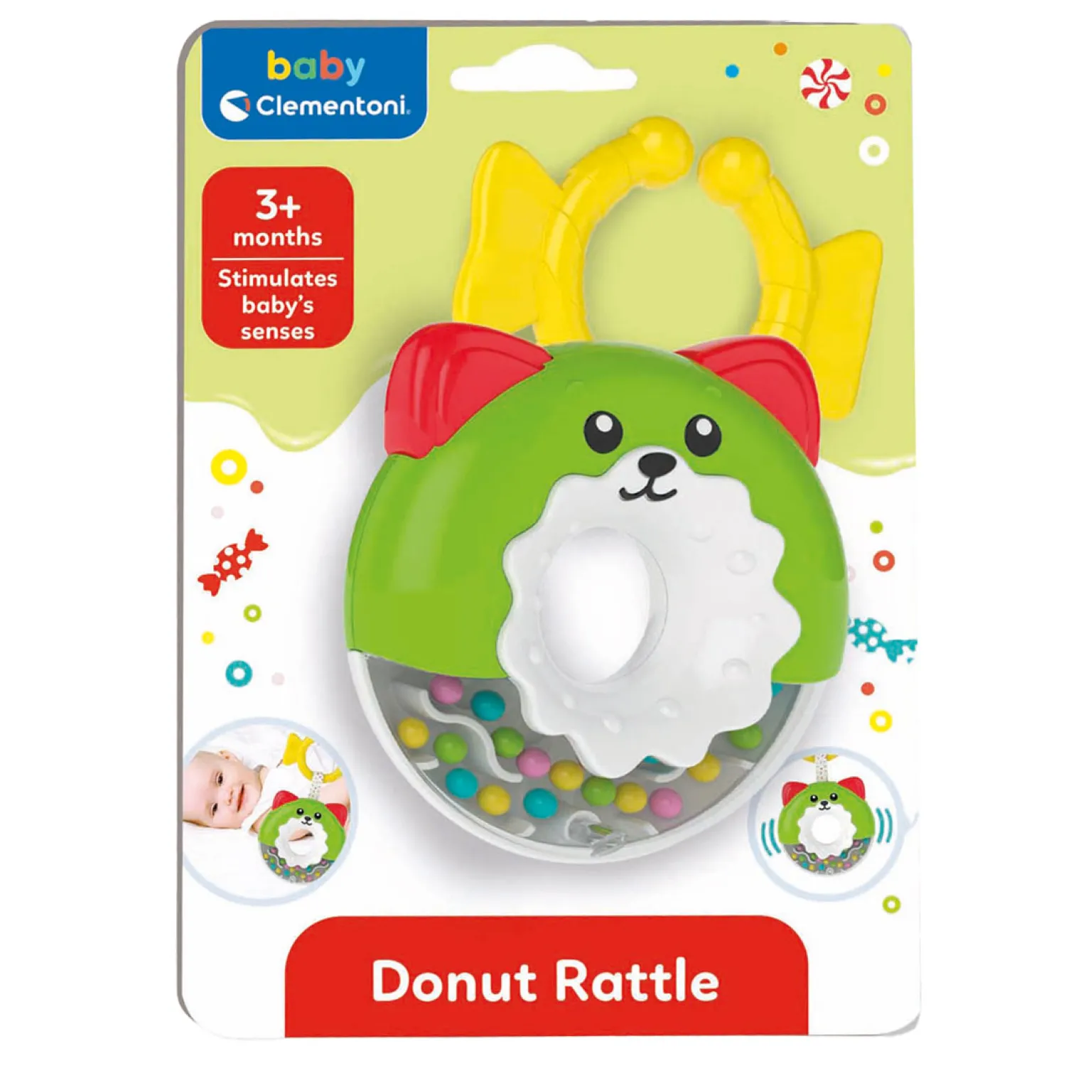 Baby Rammelaar Donut>Clementoni Best