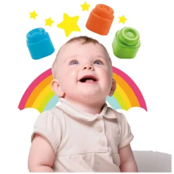 Clementoni Baby Soft Clemmy Blokken met Opbergtas - 40dlg. Clearance