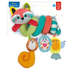 Baby Stoffen Kinderwagenspiraal Wasbeer>Clementoni