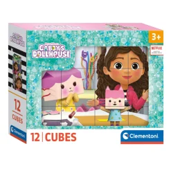Blokpuzzel Gabby's Poppenhuis, 12st.>Clementoni Online