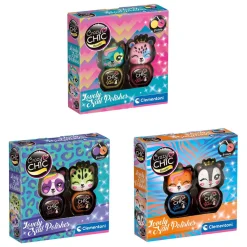 Crazy Chic - Nagellak Dieren, 2st.-Clementoni Hot