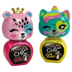 Crazy Chic - Nagellak Dieren, 2st.-Clementoni Hot