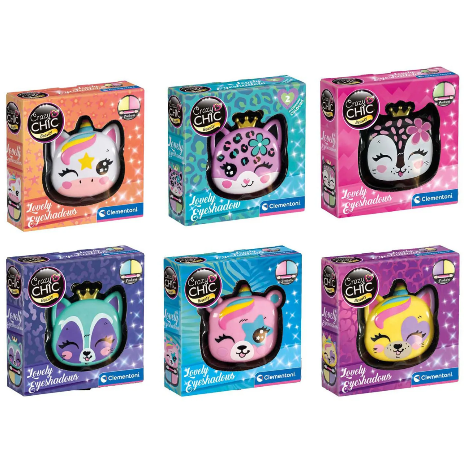 Crazy Chic - Oogschaduw>Clementoni Clearance